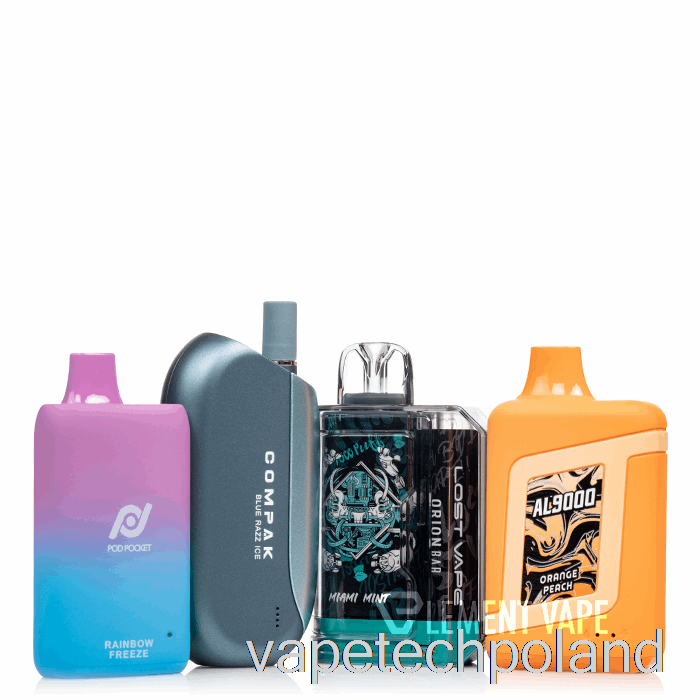 Vape Pen Mystery Jednorazowe Opakowanie Vape Wydanie 4-pak